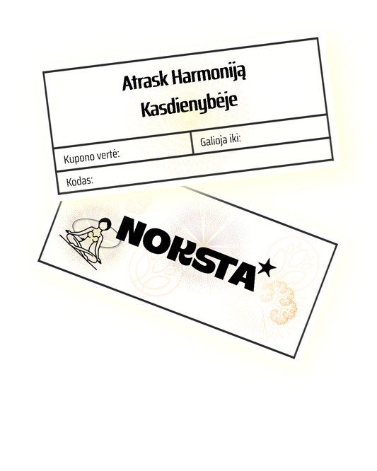 Noksta dovanų kuponas