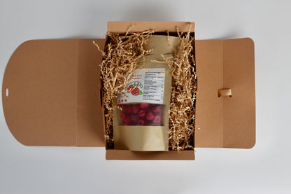 Liofilizuotos šilauogės ir avietės