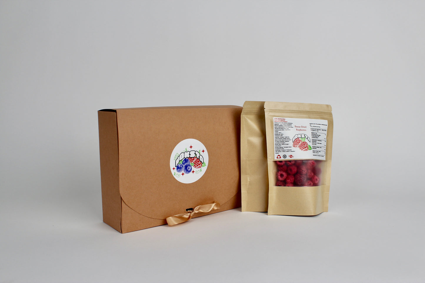 Liofilizuotos šilauogės ir avietės