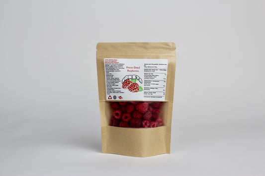 Liofilizuotos avietės